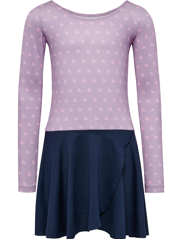 Hummel Hmljr Mix Gymsuit L/S - lavender mist