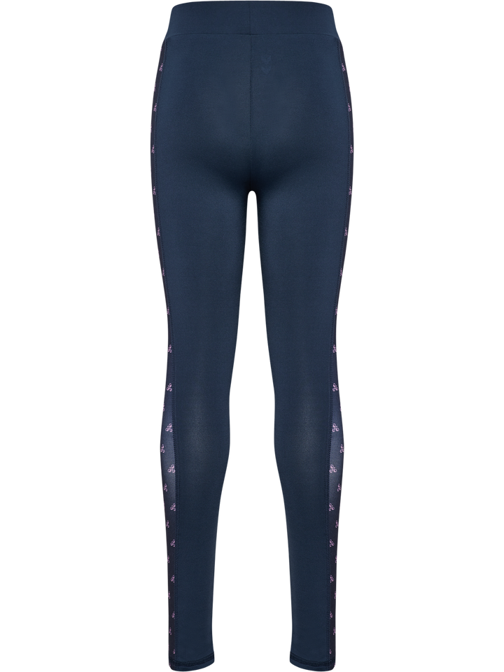Hummel Hmljr Mix Mid Waist Tights - black iris