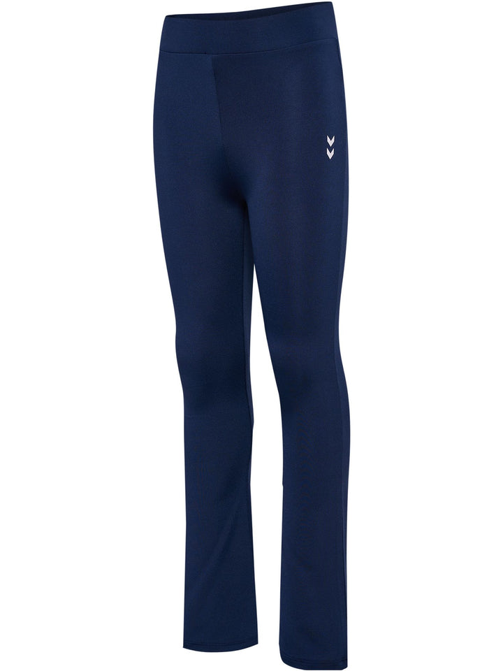 Hummel Hmljr high waist flared tights - black iris