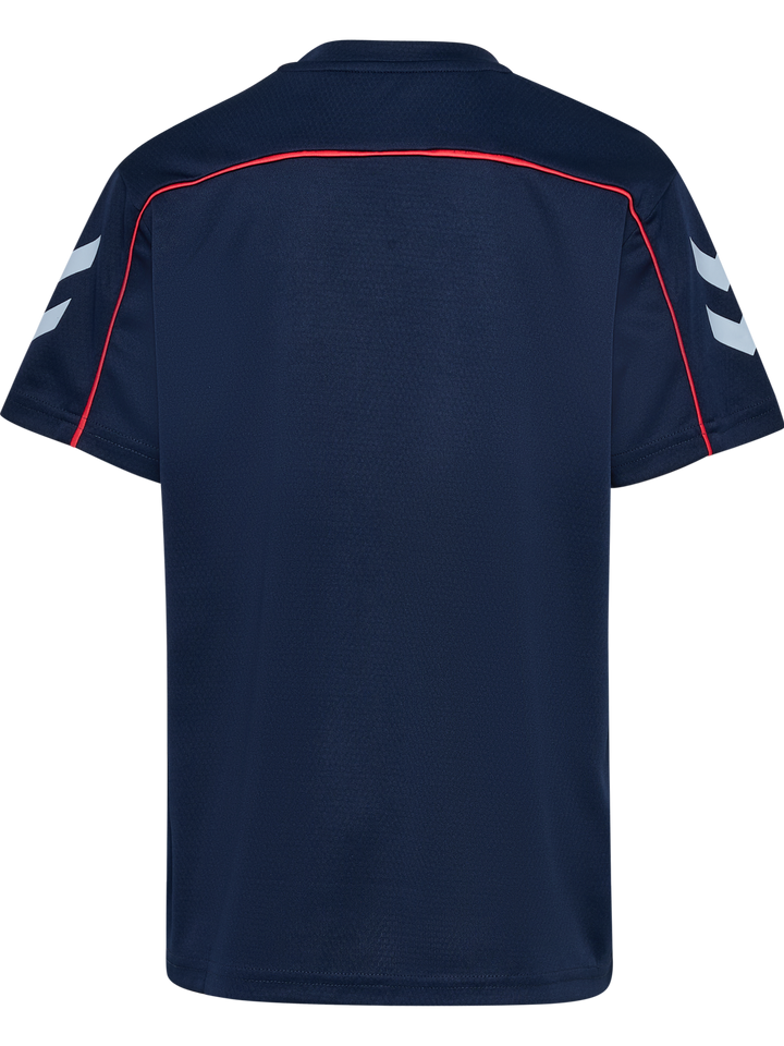 Hummel Hmljr t-shirt s/s - dress blues