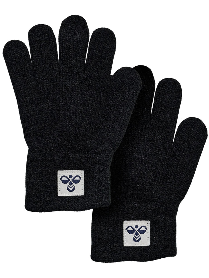 Hummel Hmljr Knit Gloves 2-Pack - black