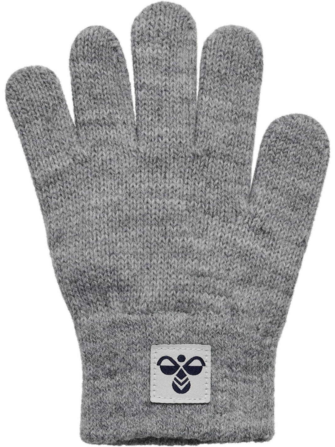 Hummel Hmljr Knit Gloves 2-Pack - grey melange
