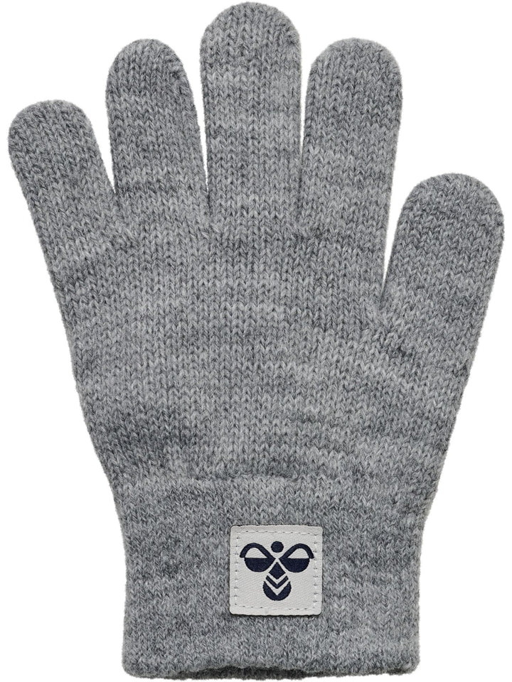 Hummel Hmljr Knit Gloves 2-Pack - grey melange