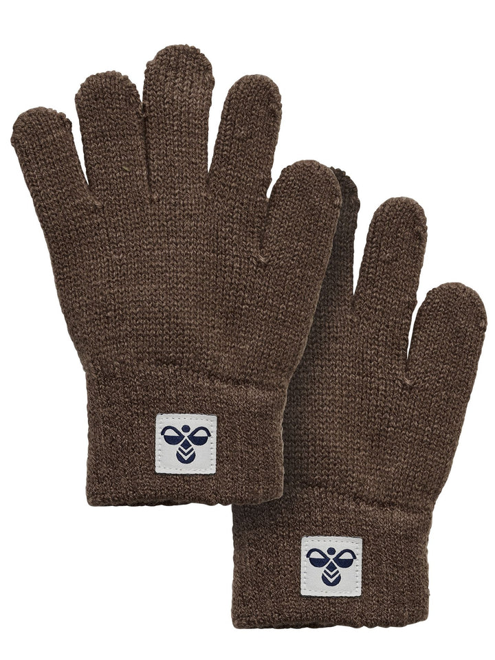 Hummel Hmljr Knit Gloves 2-Pack - peppercorn
