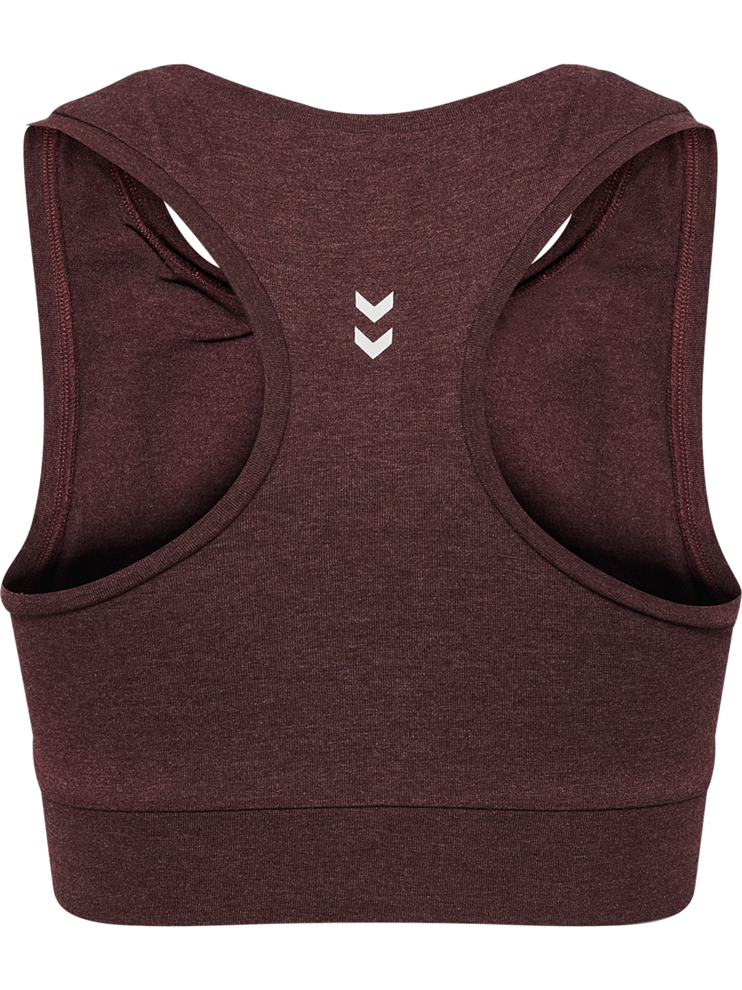 Hummel Hmlpulse logo light support bra - fudge melange