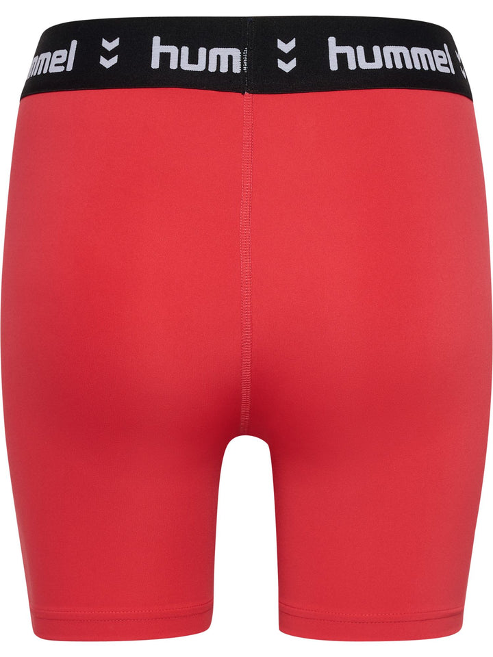 Hummel Hmlpulse Mid Waist Short Tights - cayenne