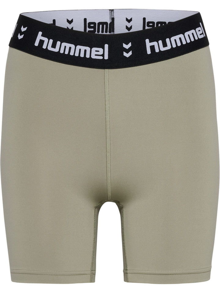 Hummel Hmlpulse Mid Waist Short Tights - seagrass