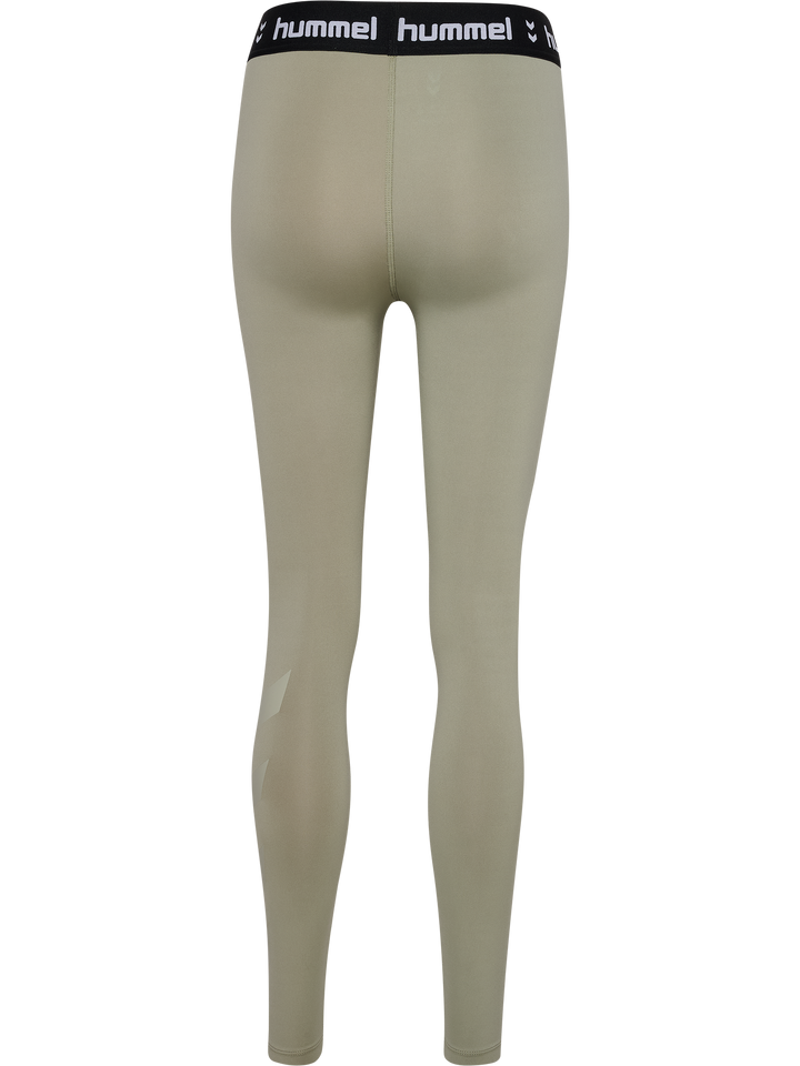 Hummel Hmlpulse mid waist tights - seagrass