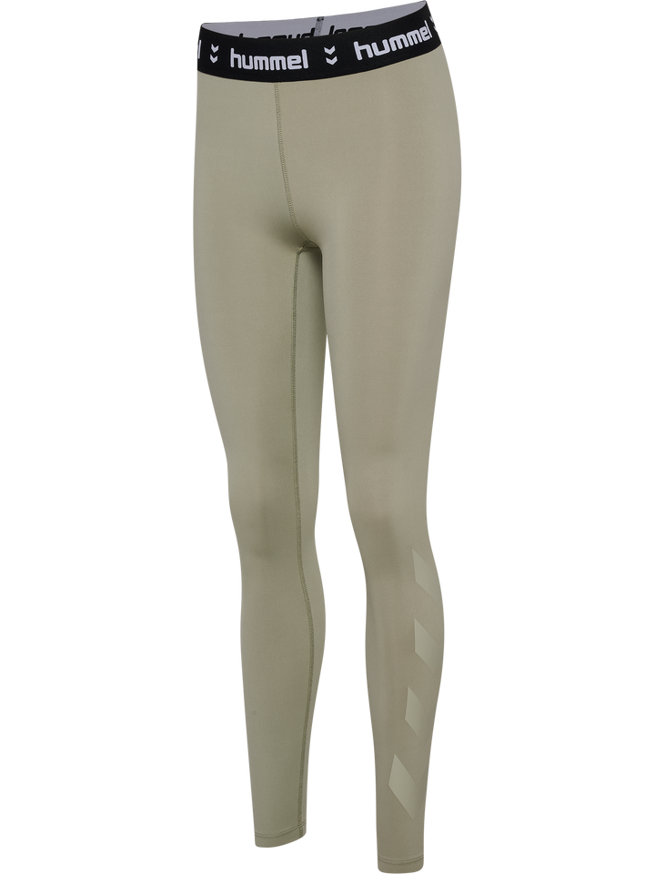 Hummel Hmlpulse mid waist tights - seagrass