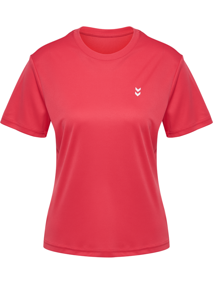 Hummel Hmlpulse training w t-shirt s/s - cayenne