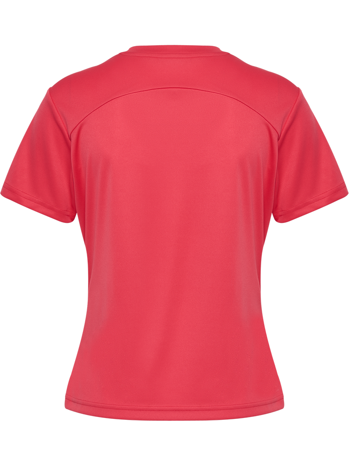 Hummel Hmlpulse training w t-shirt s/s - cayenne