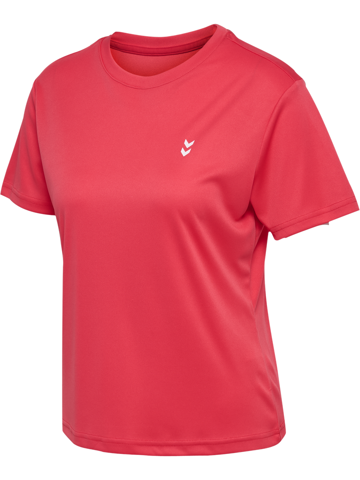 Hummel Hmlpulse training w t-shirt s/s - cayenne