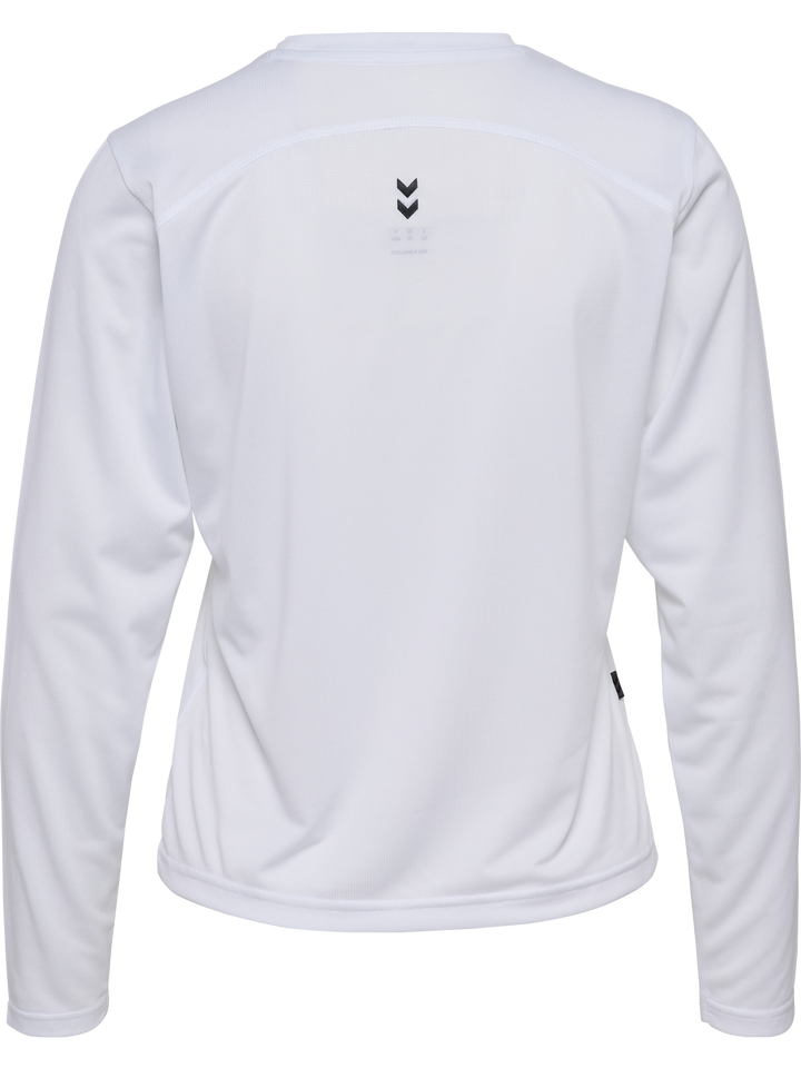 Hummel Hmlpulse workout w t-shirt l/s - white