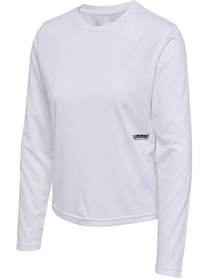Hummel Hmlpulse workout w t-shirt l/s - white