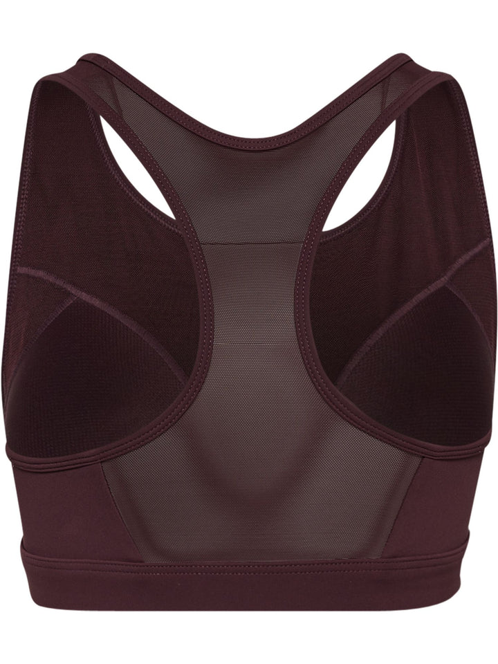 Hummel Hmlpulse Medium Support Bra - fudge
