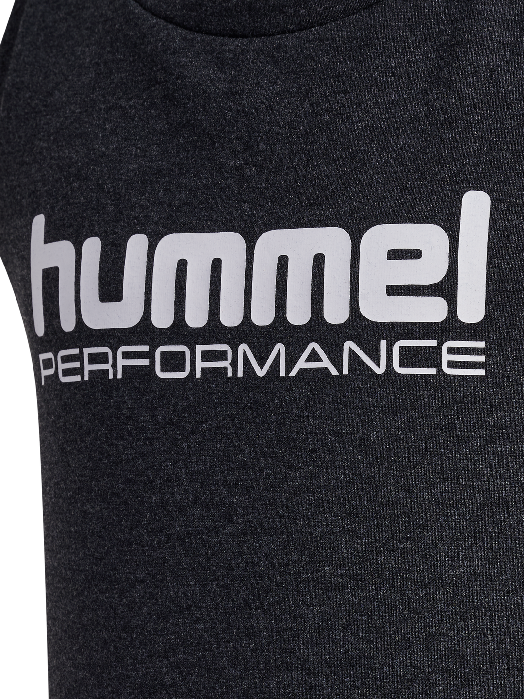 Hummel Hmljr top - black melange