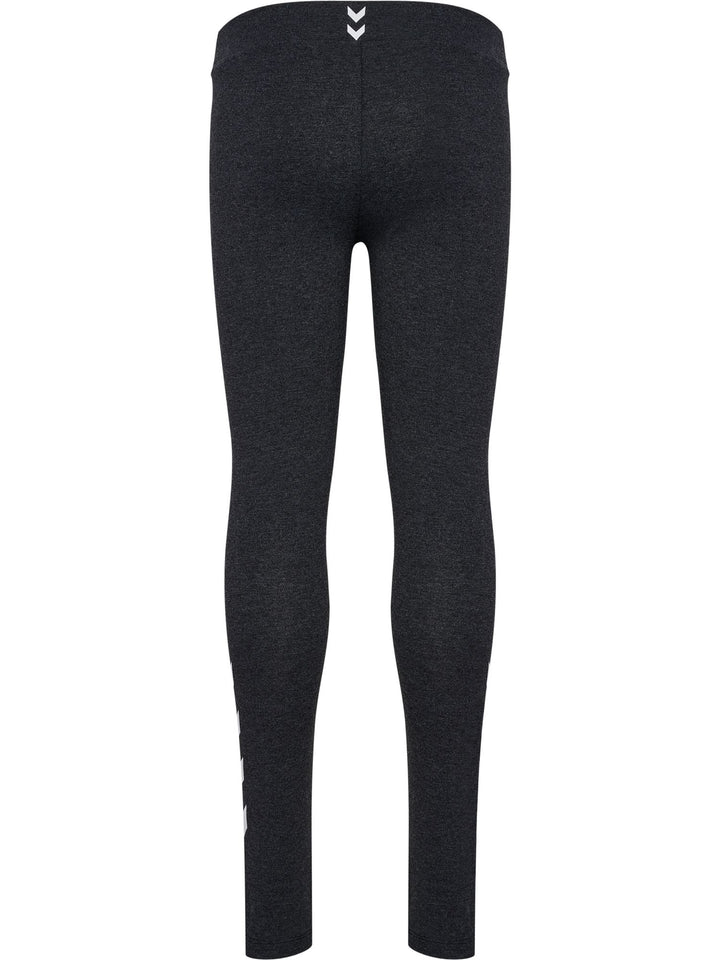 Hummel Hmljr Logo Tights - black melange