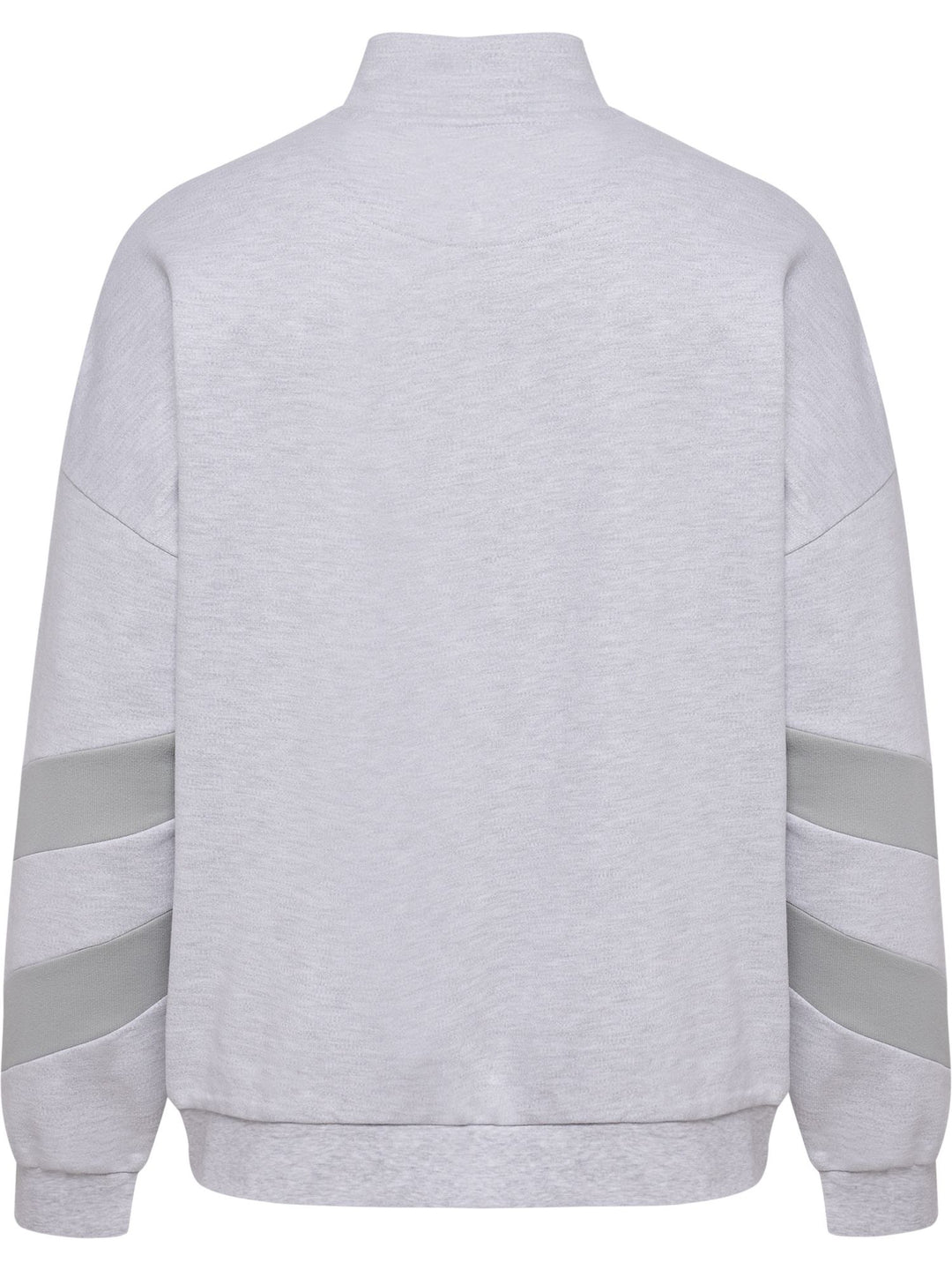 Hummel Hmloversized Halfzip Sw - light grey melange