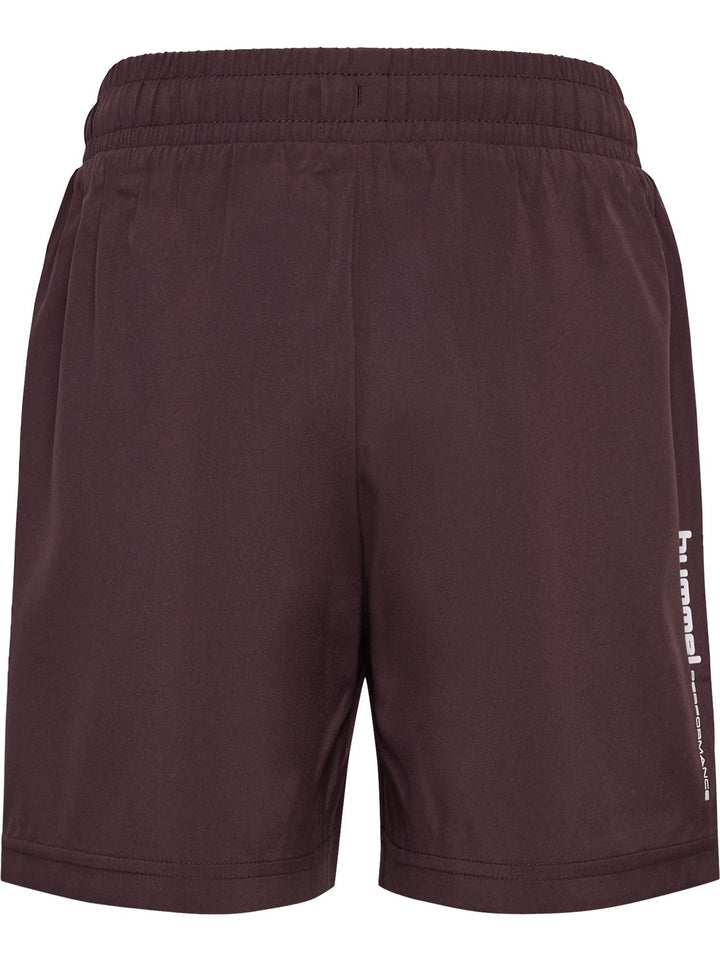 Hummel Hmljr Pulse Workout Shorts - fudge