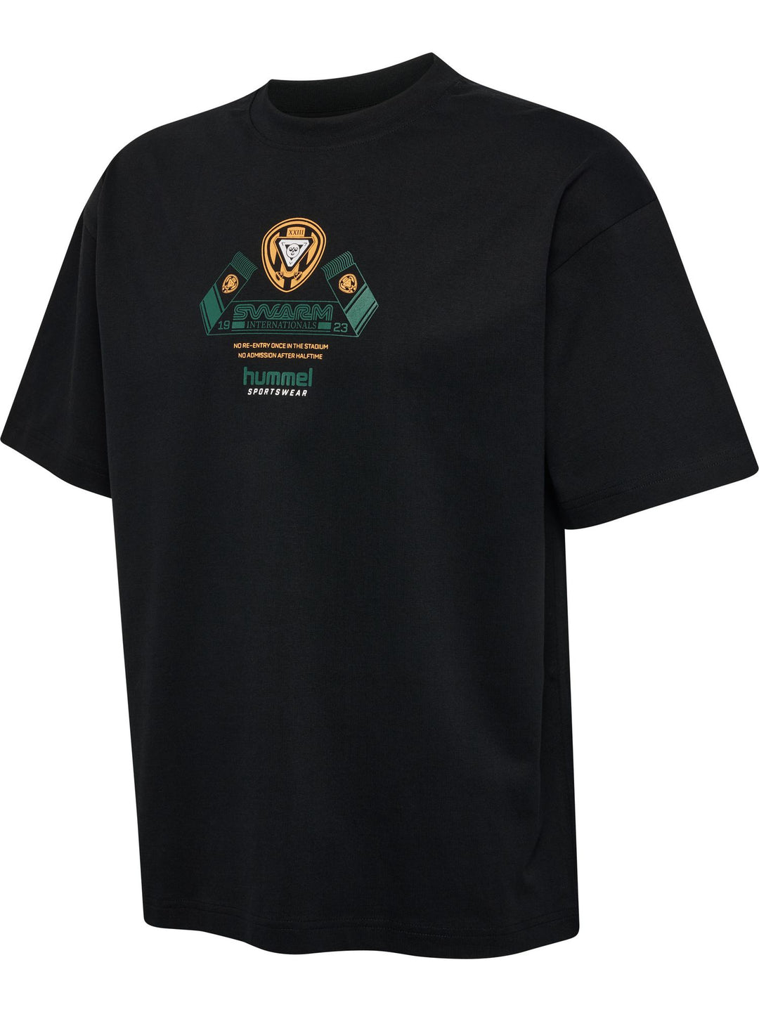 Hummel Hmlloose T-Shirt S/S Scarf - black