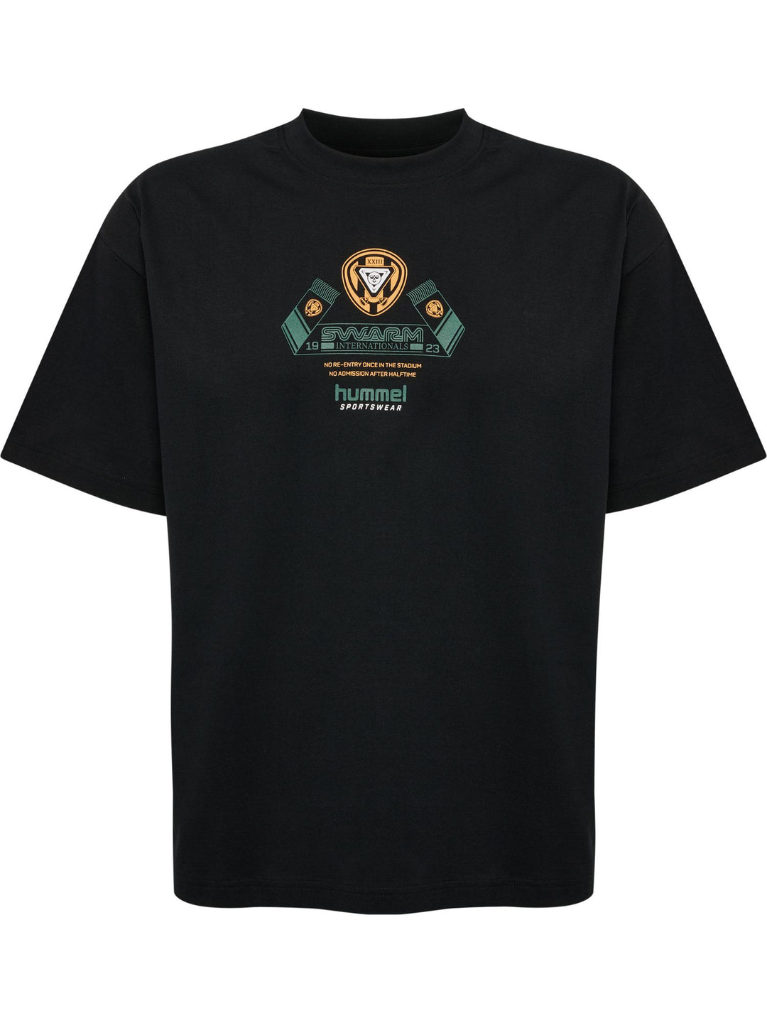 Hummel Hmlloose T-Shirt S/S Scarf - black