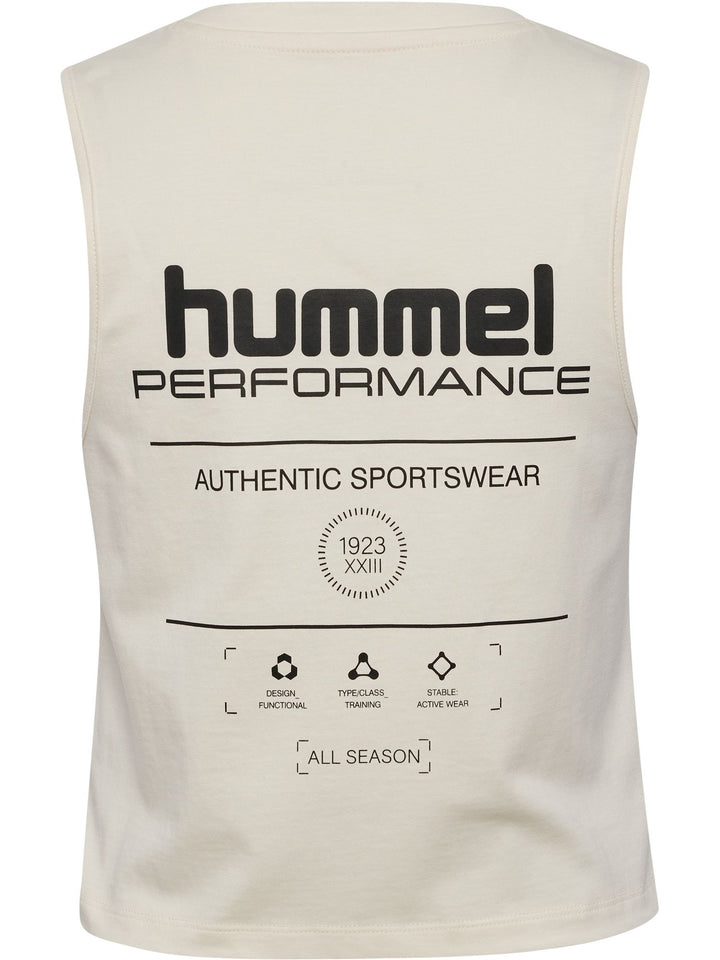 Hummel Hmlhiit Cropped W Muscle Tank Top - tofu