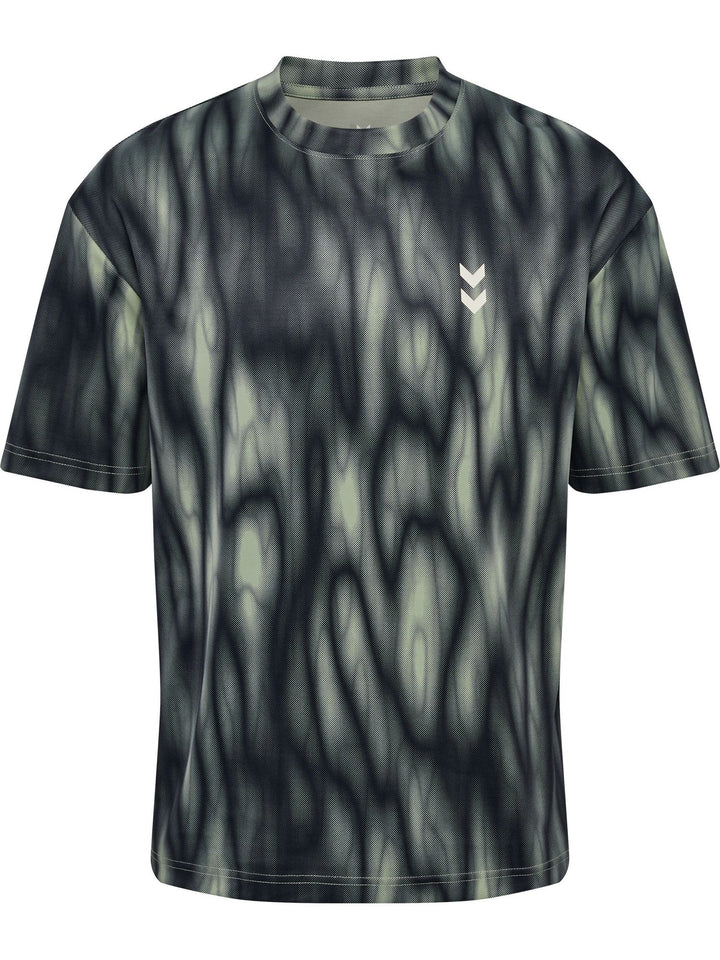 Hummel Hmlhiit Aop Loose T-Shirt S/S - seagrass