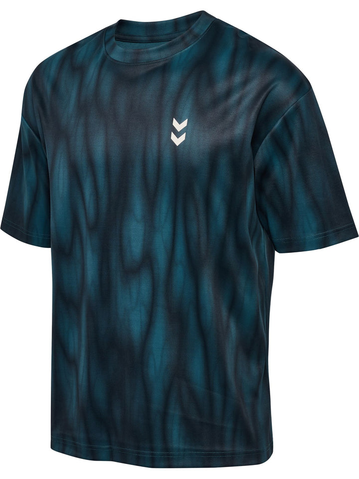 Hummel Hmlhiit Aop Loose T-Shirt S/S - stargazer