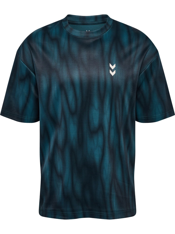 Hummel Hmlhiit Aop Loose T-Shirt S/S - stargazer