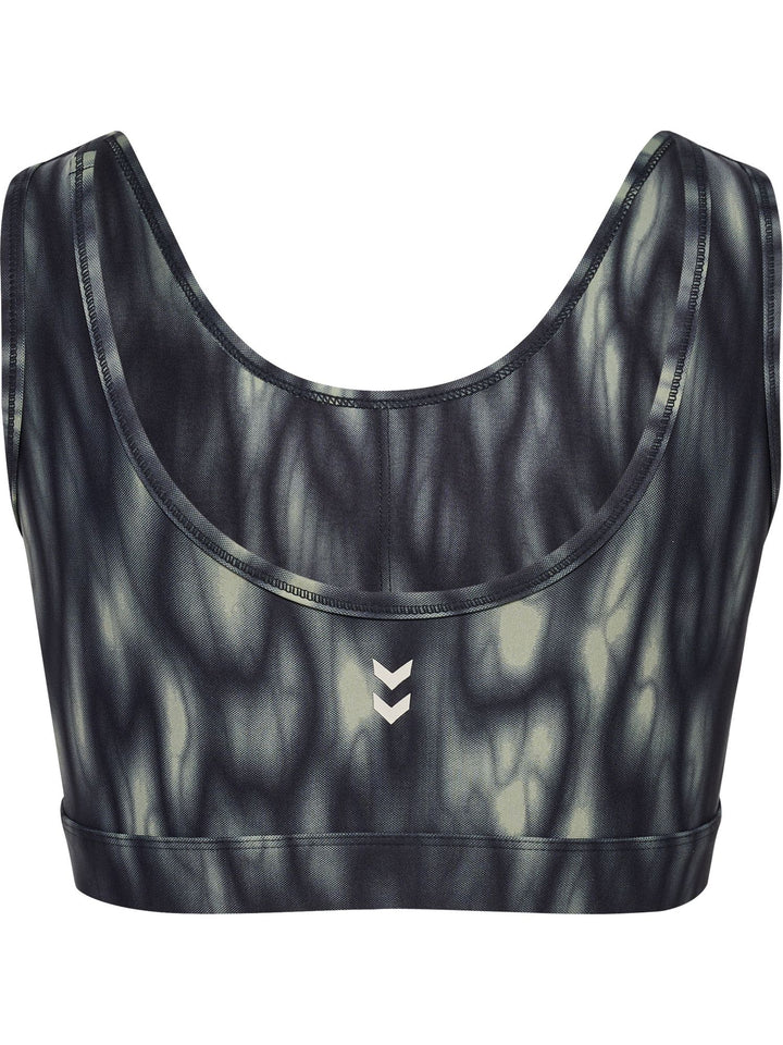Hummel Hmlhiit Aop Intensity Bra - seagrass