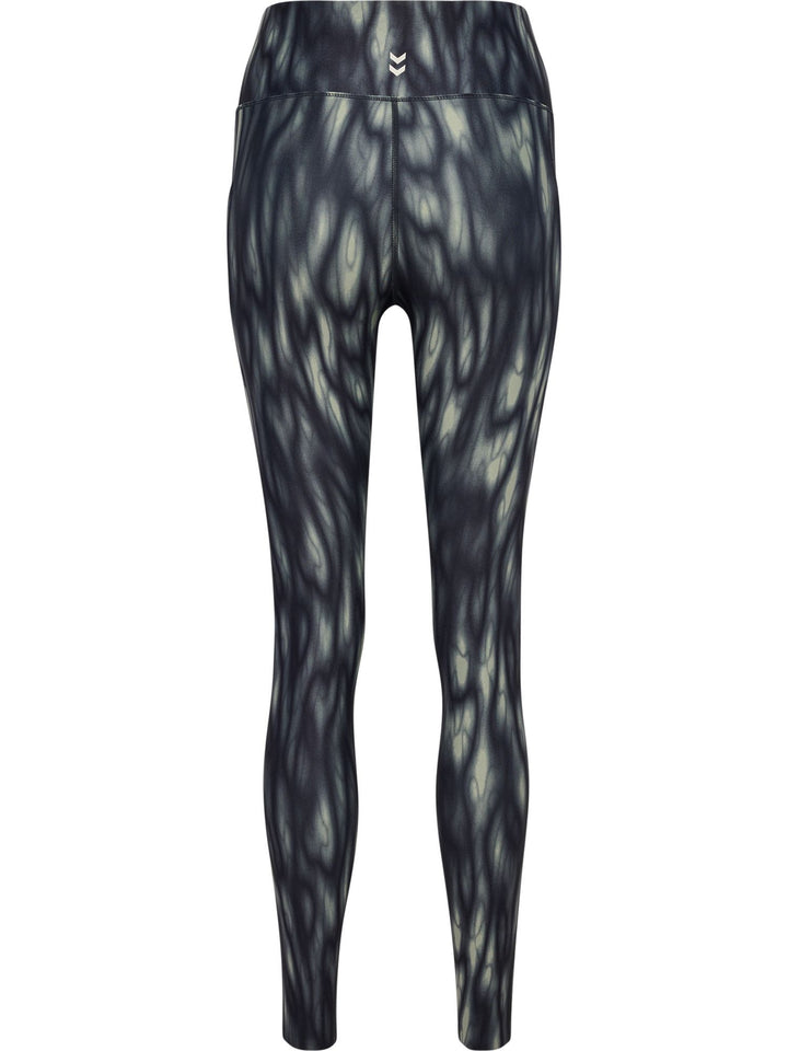 Hummel Hmlhiit Aop Intensity Hw Tights - seagrass