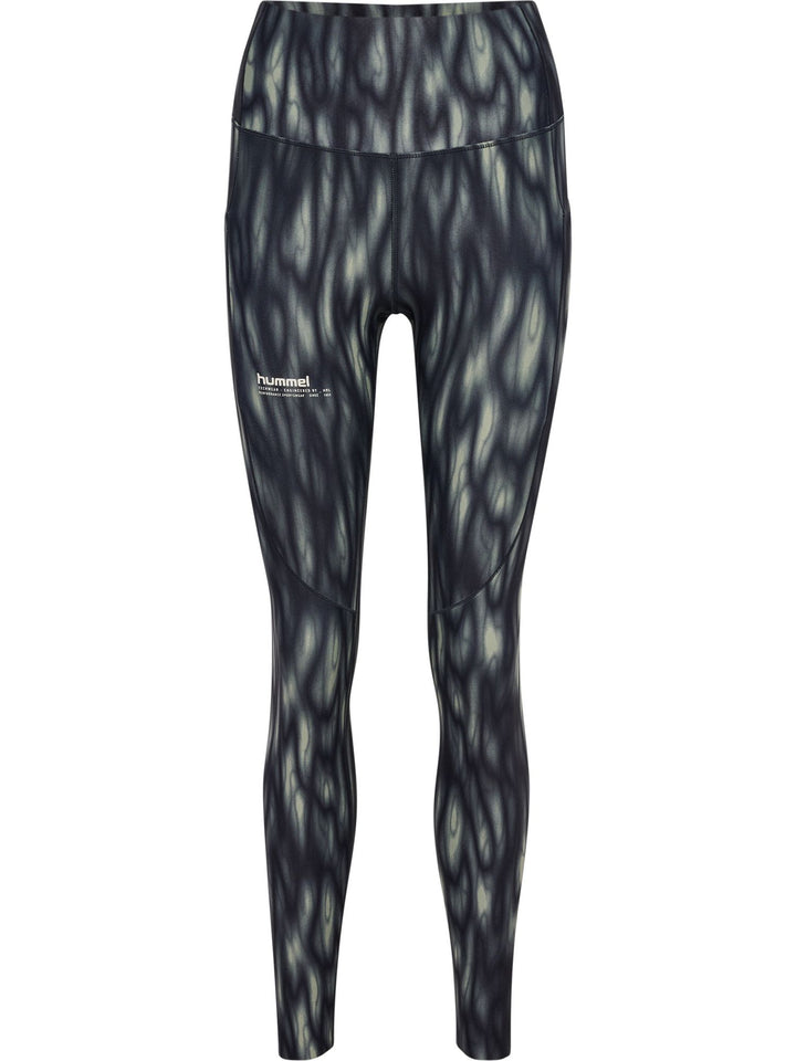 Hummel Hmlhiit Aop Intensity Hw Tights - seagrass