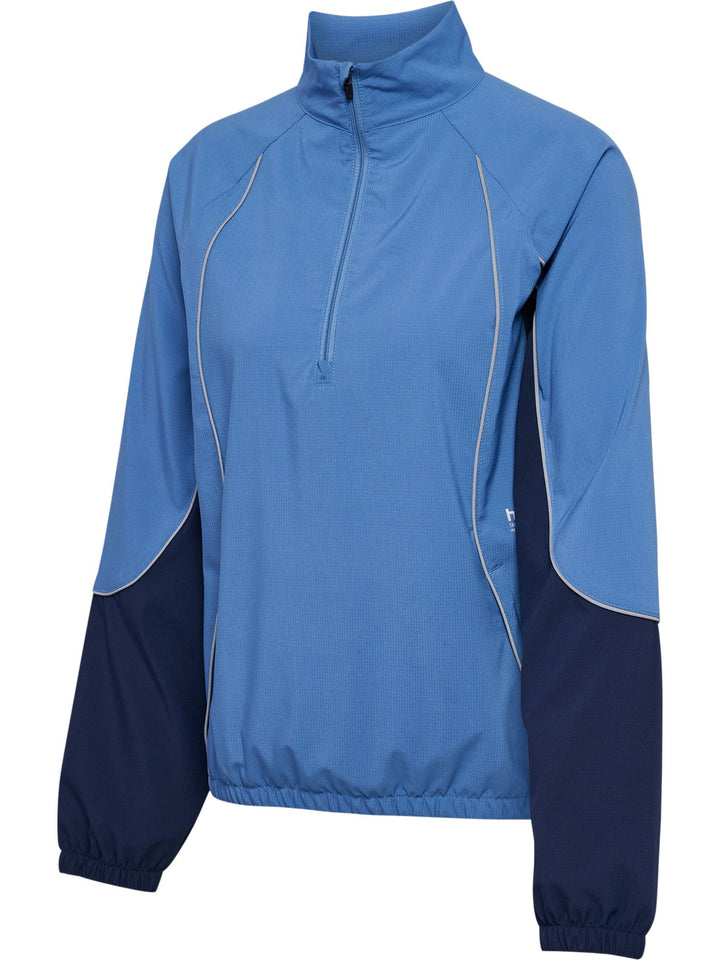 Hummel Hmlpulse Woven W Half Zip - riverside
