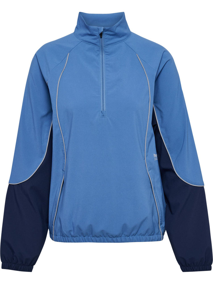 Hummel Hmlpulse Woven W Half Zip - riverside