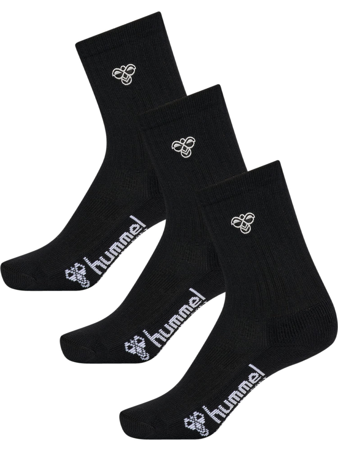 Hummel Hmljr 3-Pack Socks Bee - black