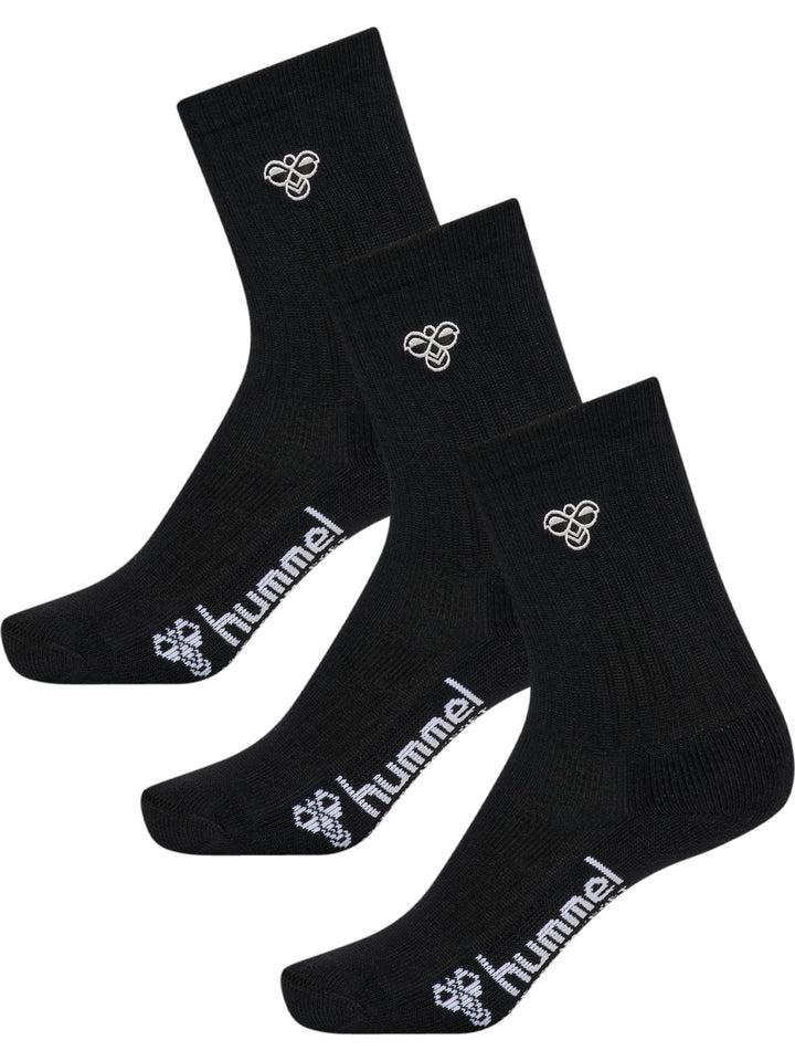 Hummel Hmljr 3-Pack Socks Bee - black