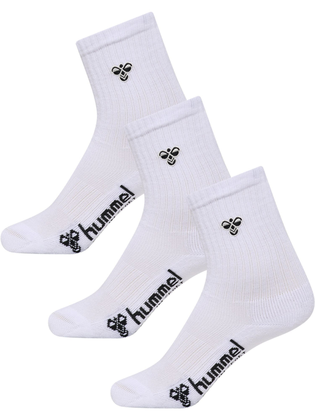 Hummel Hmljr 3-Pack Socks Bee - white