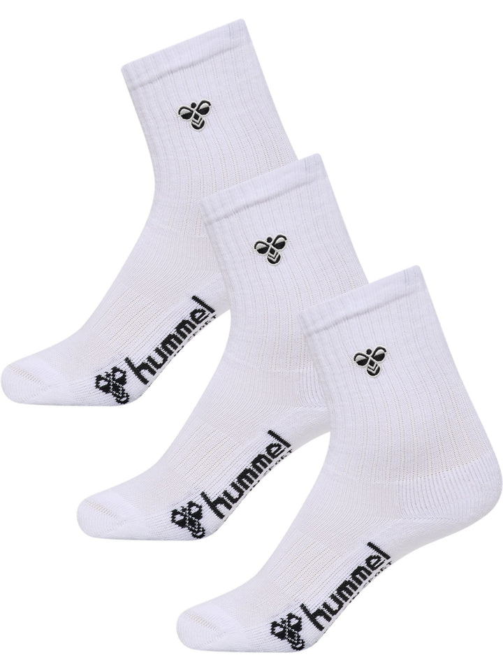 Hummel Hmljr 3-Pack Socks Bee - white