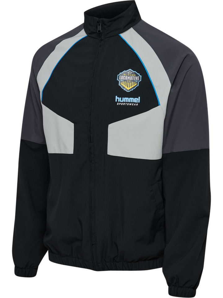 Hummel Hmlloose Track Zipjacket Sw El Paso - black