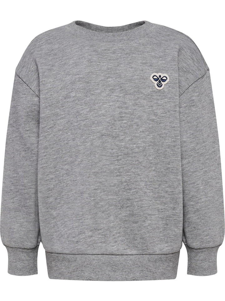 Hummel Hmlmini Loose Crewneck Bee - grey melange