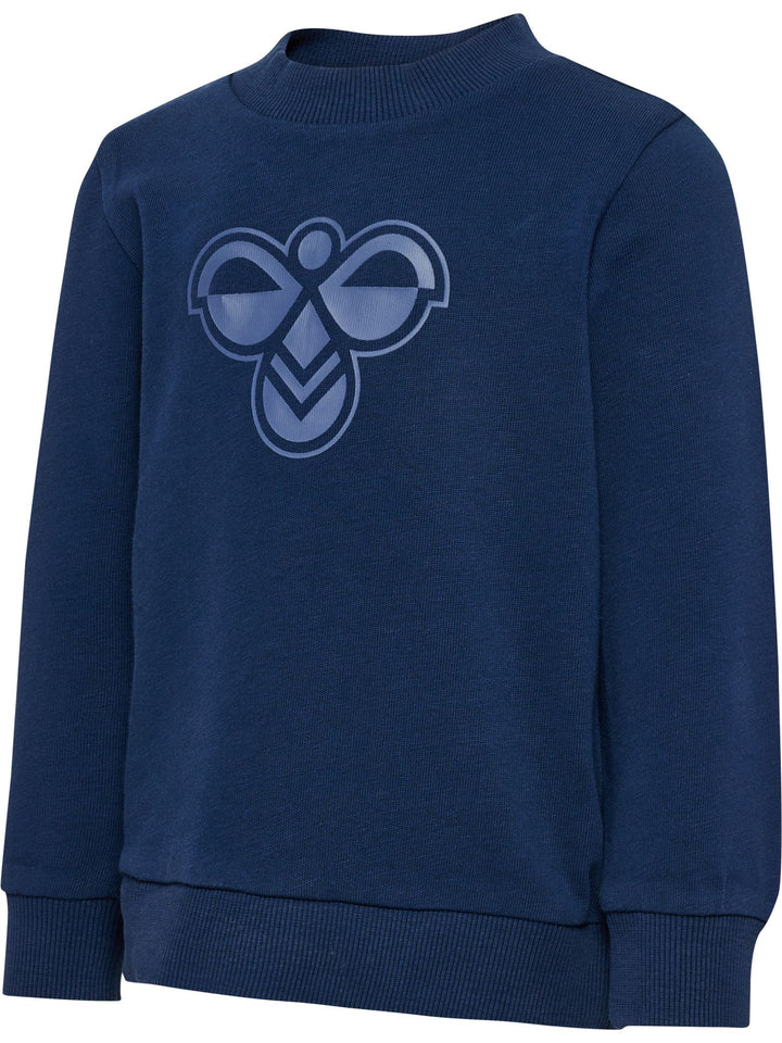 Hummel Hmlmini Jersey Crewsuit Bee - DRESS BLUES