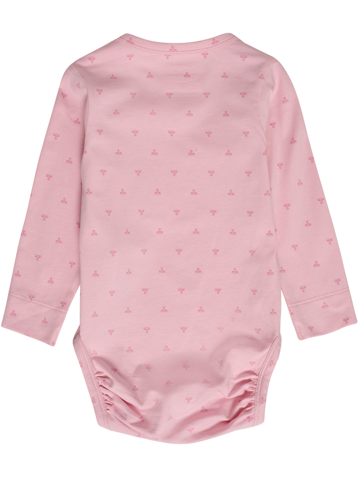 Hummel Hmlmini Bee Aop Body L/s - PINK NECTAR