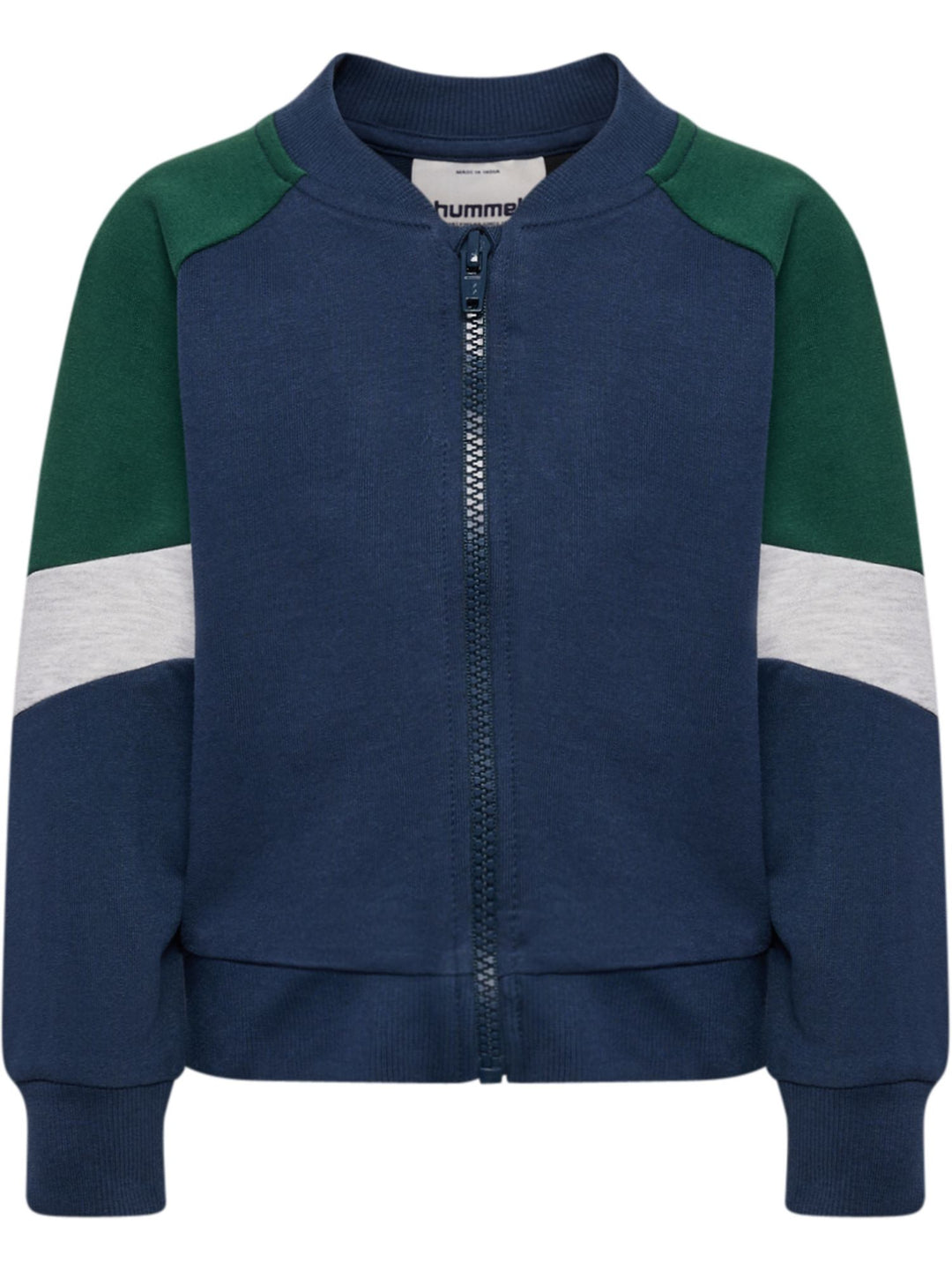 Hummel Hmlmini Loose Block Zip Jacket - dress blues
