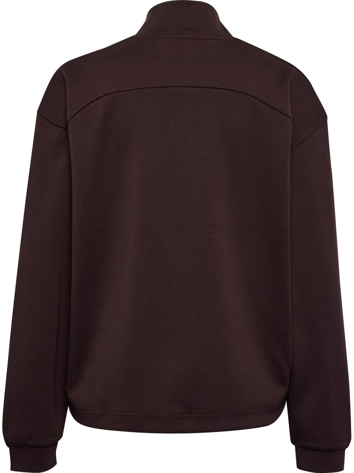 Hummel Hmlyoga Soft Halfzip W Jacket - fudge