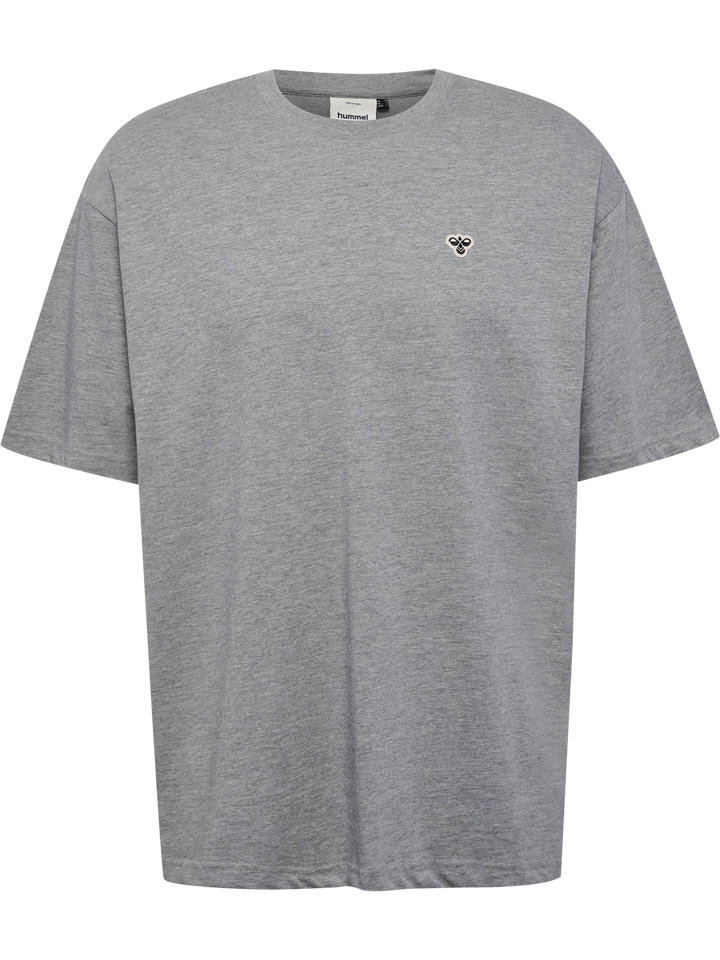 Hummel Hmlloose t-shirt bee s/s - grey melange