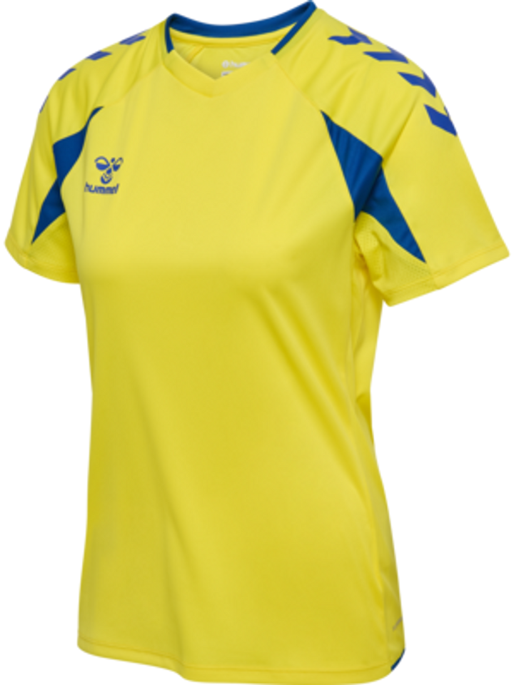 Hummel Hmlcore 2.0 Jersey S/S Woman - blazing yellow/true blue