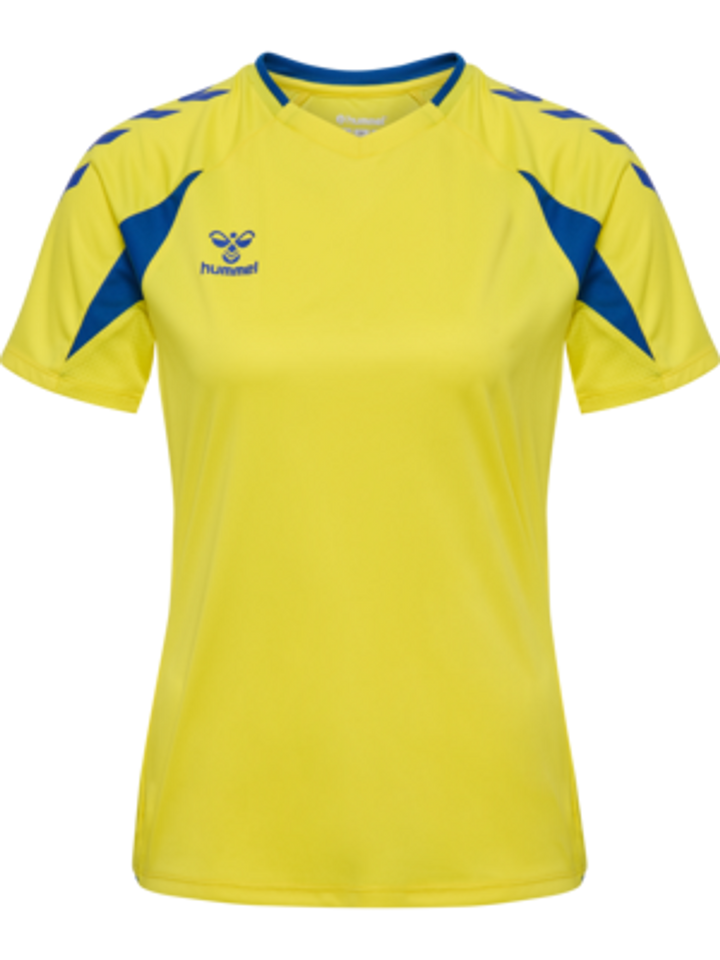Hummel Hmlcore 2.0 Jersey S/S Woman - blazing yellow/true blue