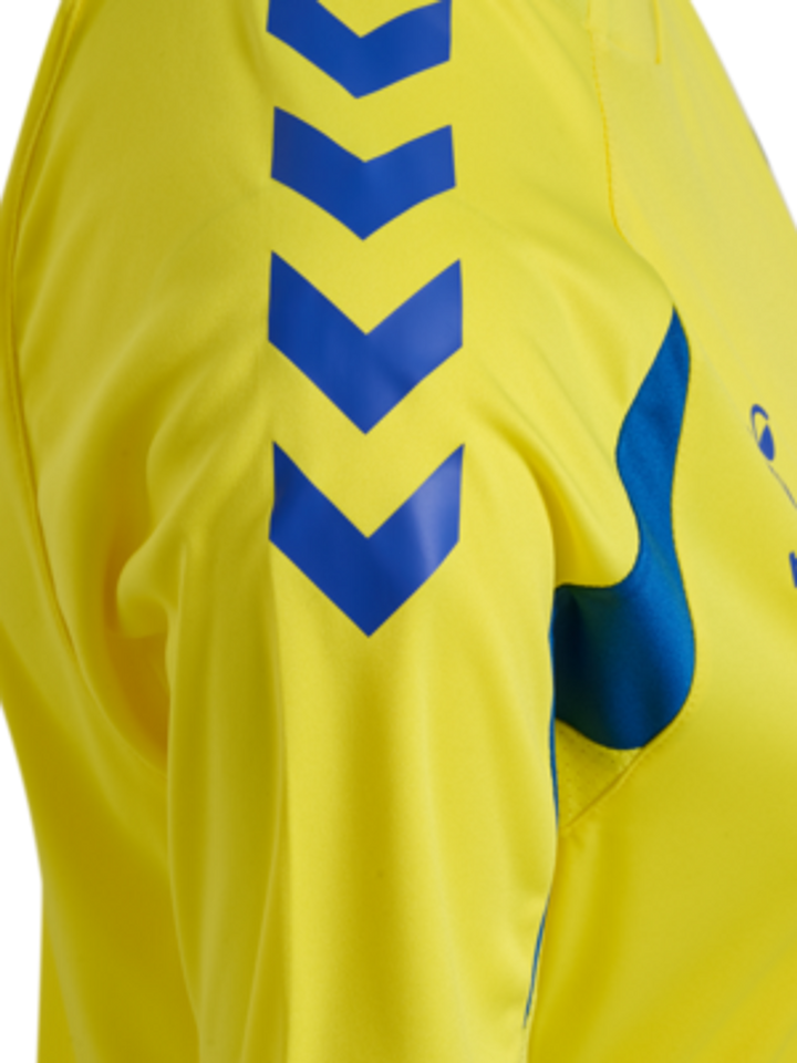 Hummel Hmlcore 2.0 Jersey S/S Woman - blazing yellow/true blue