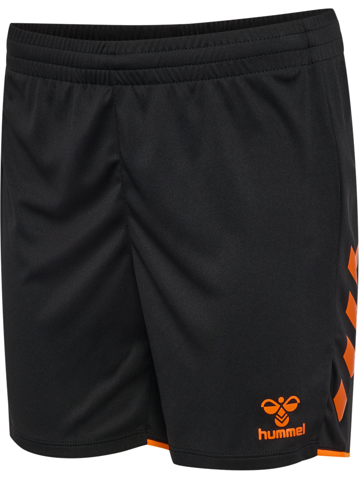 Hummel Hmlcore 2.0 Shorts Woman - black/orange tiger