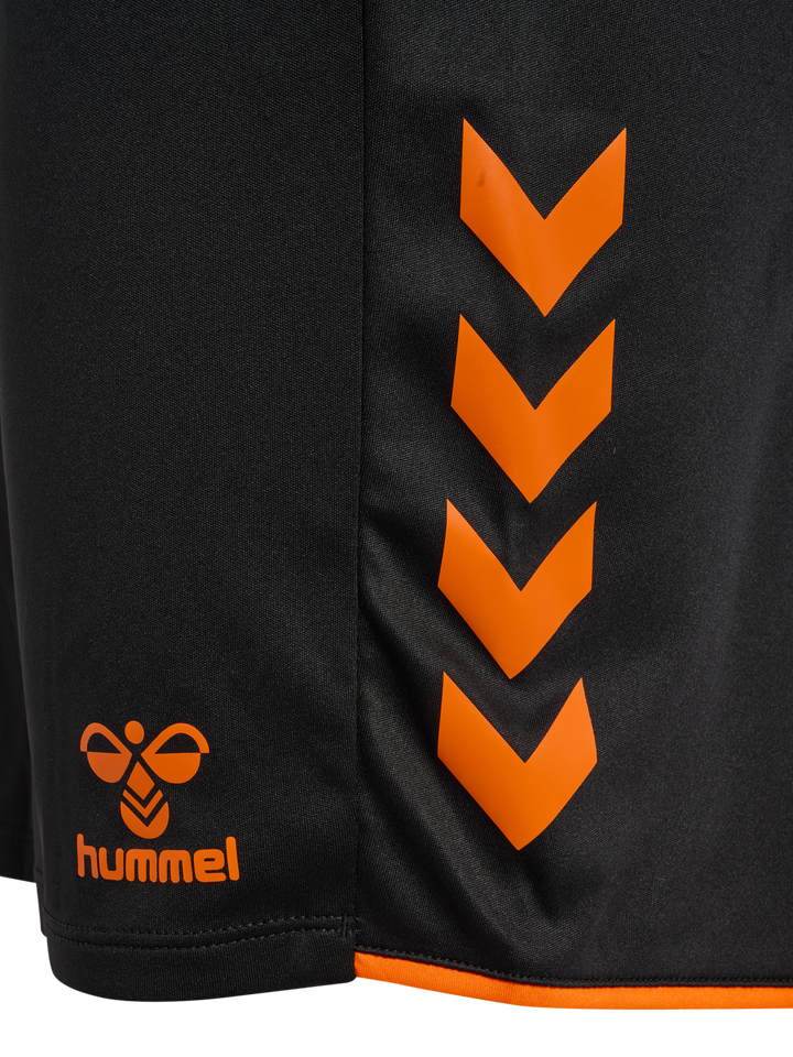 Hummel Hmlcore 2.0 Shorts Woman - black/orange tiger